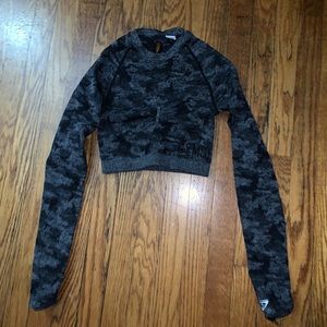 Gym shark black camo set